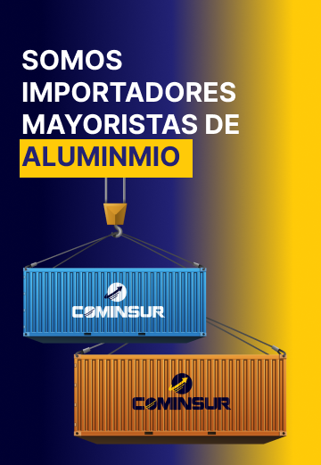 Cominsur Banner cominsur mayotista de perfileria en aluminio